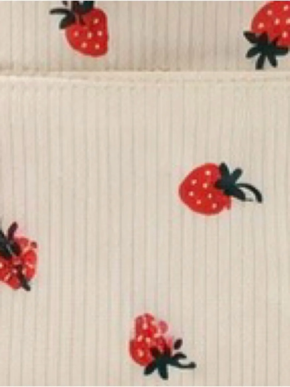 Strawberry Lunch Bag + Mini Strawberry Keychain Pouch 2-Piece Set